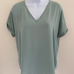 Mint Sheer Blouse